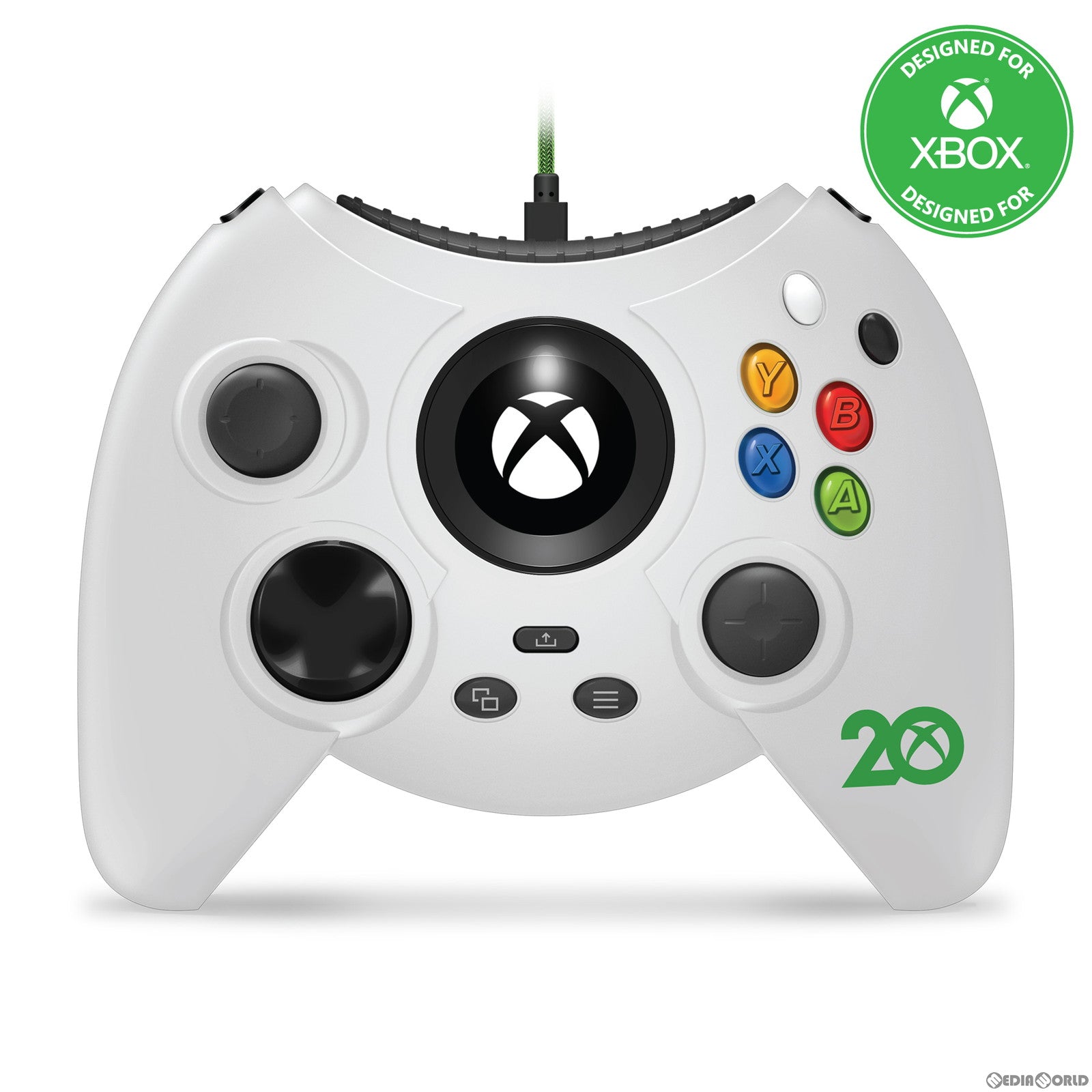 【新品即納】[ACC][XboxX/S] Duke XBOX 20th LIMITED EDITION White(デューク XBOX 20th リミテッドエディション ホワイト) Hyperkin(M02668-ANWH) (20230622)