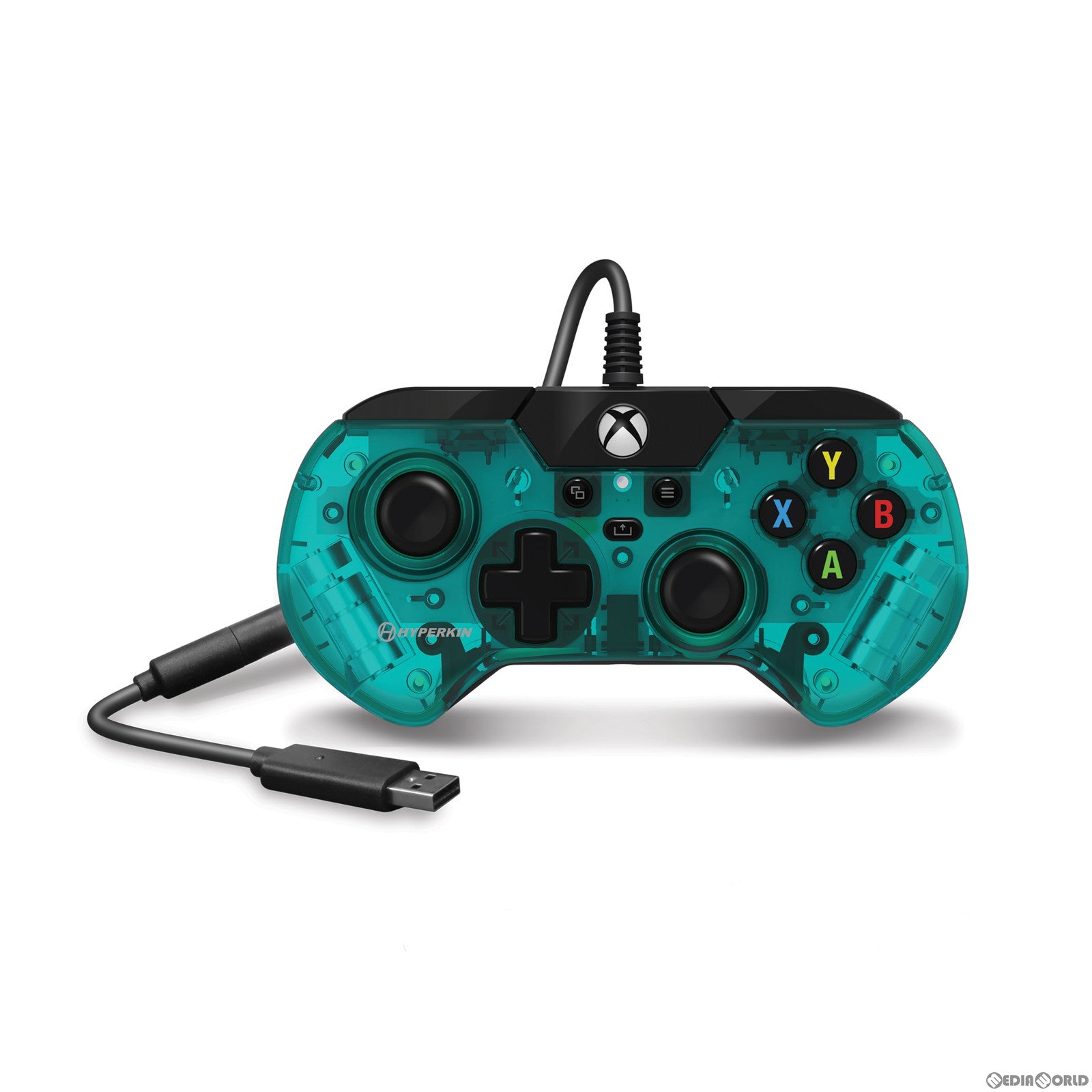【新品即納】[ACC][XboxX/S] X91 ICE 有線コントローラー Aqua Green(アクアグリーン) Hyperkin(M02628-AG) (20230622)