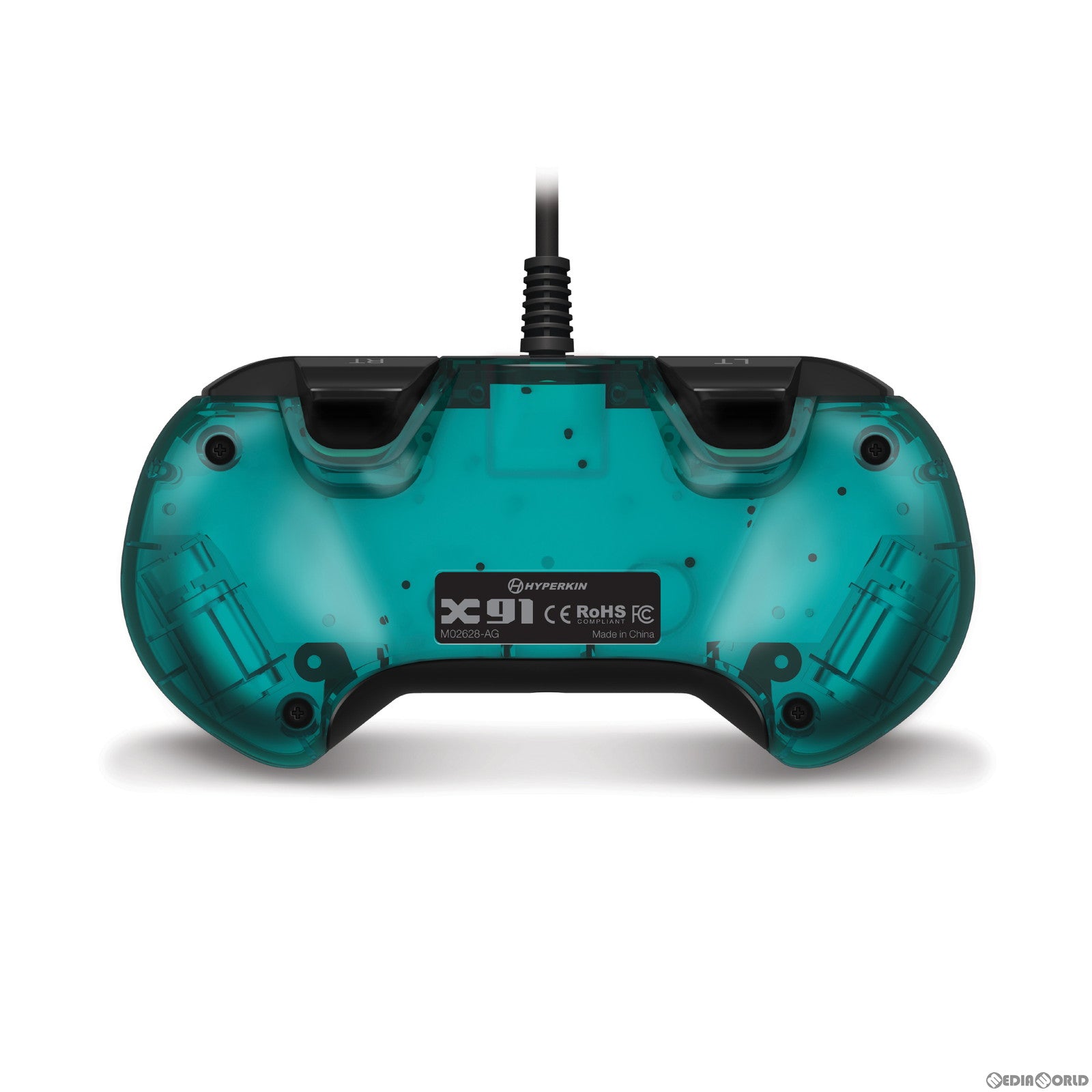 【新品即納】[ACC][XboxX/S] X91 ICE 有線コントローラー Aqua Green(アクアグリーン) Hyperkin(M02628-AG) (20230622)
