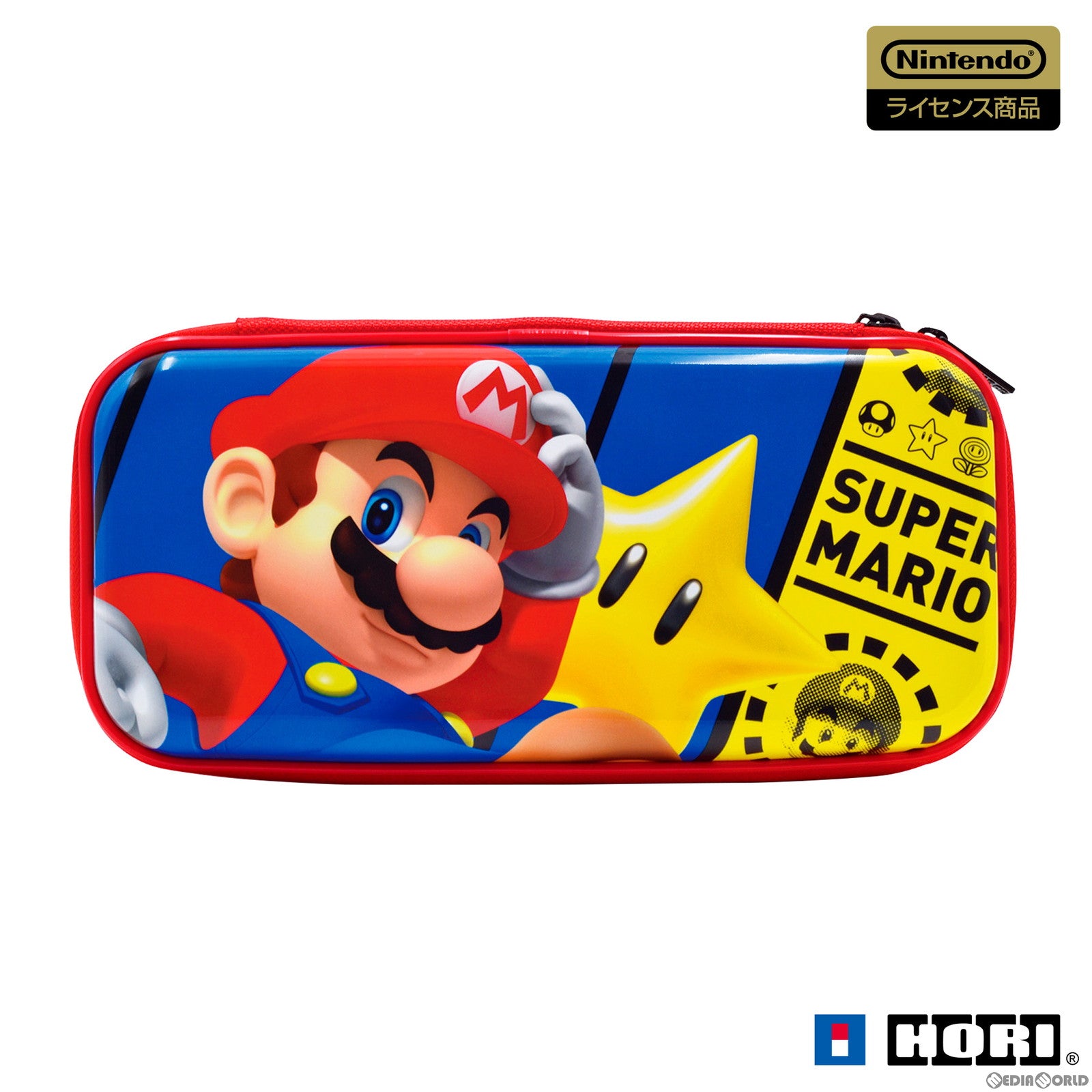 【新品即納】[ACC][Switch] ハイブリッドポーチ for Nintendo Switch(ニンテンドースイッチ) スーパーマリオ 任天堂ライセンス商品 HORI(NSW-161) (20230427)