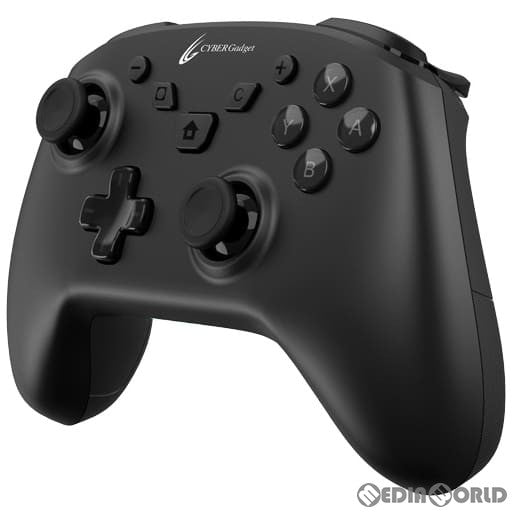 【新品即納】[ACC][Switch] CYBER・ゲーミングコントローラー HG smart 無線タイプ(SWITCH用) (スイッチ用) ブラック サイバーガジェット(CY-NSOGCLWL-BK) (20230502)