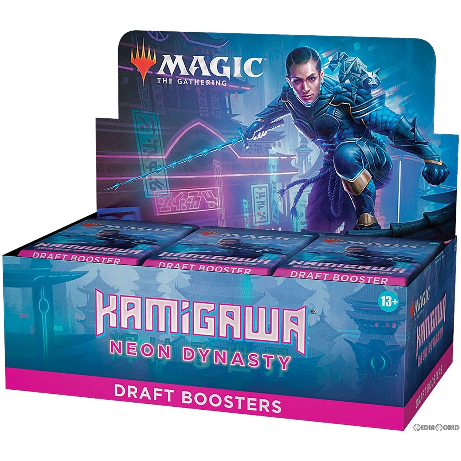 【新品即納】[BOX][TCG] MTG マジック:ザ・ギャザリング 神河:輝ける世界(Kamigawa: Neon Dynasty) ドラフト・ブースター(英語版) (36パック) (20220218)