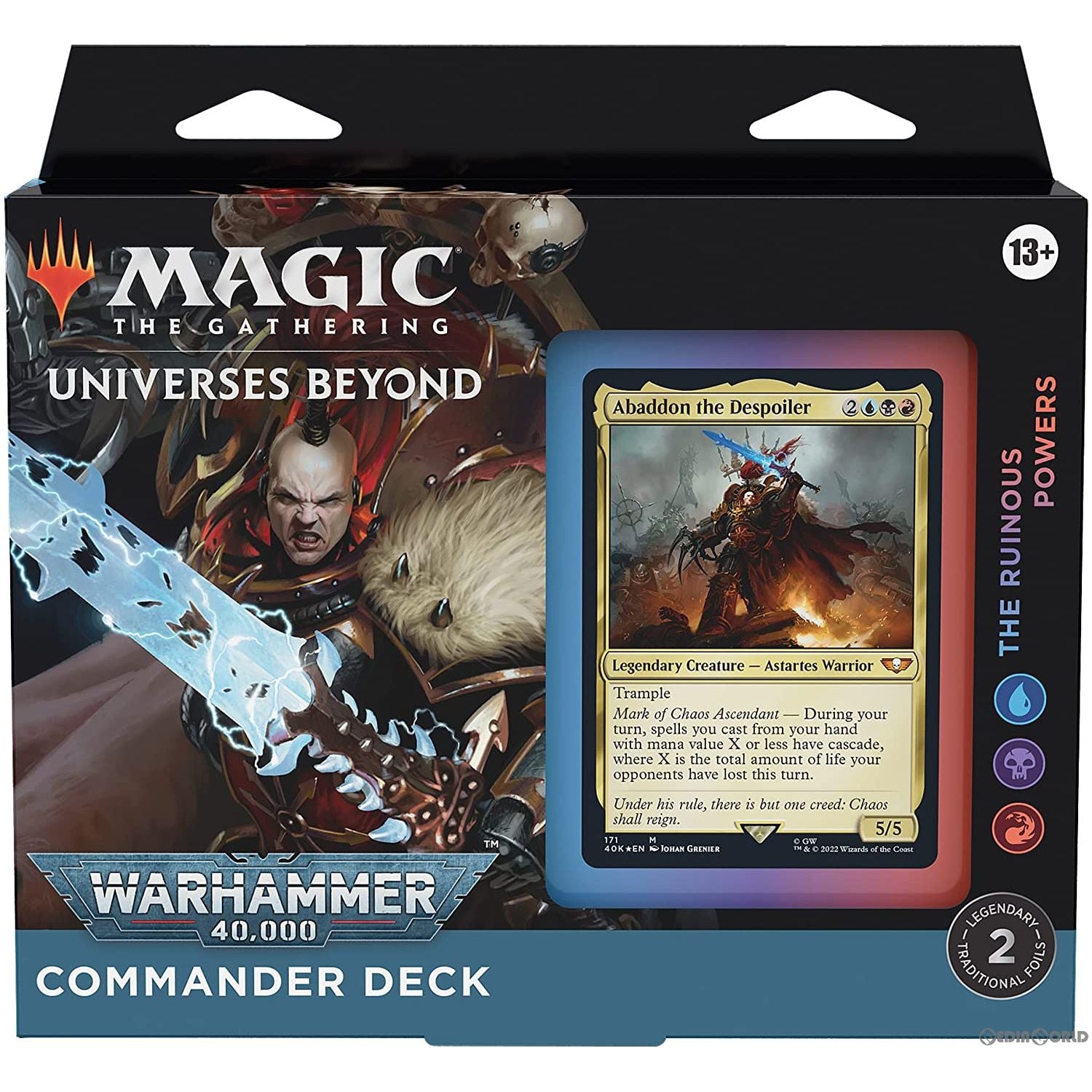 【新品即納】[カートン][TCG]MTG マジック:ザ・ギャザリング 統率者デッキ:ウォーハンマー40000(Warhammer 40000  Commander Decks) (英語版)(4種×各1個)(20221007)