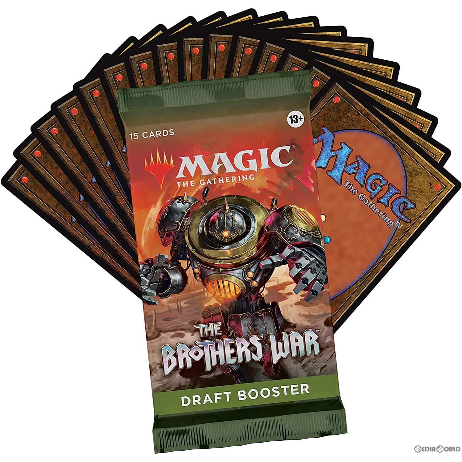 【新品即納】[TCG] MTG マジック:ザ・ギャザリング 兄弟戦争(The Brothers' War) ドラフト・ブースター(英語版) (20221118)