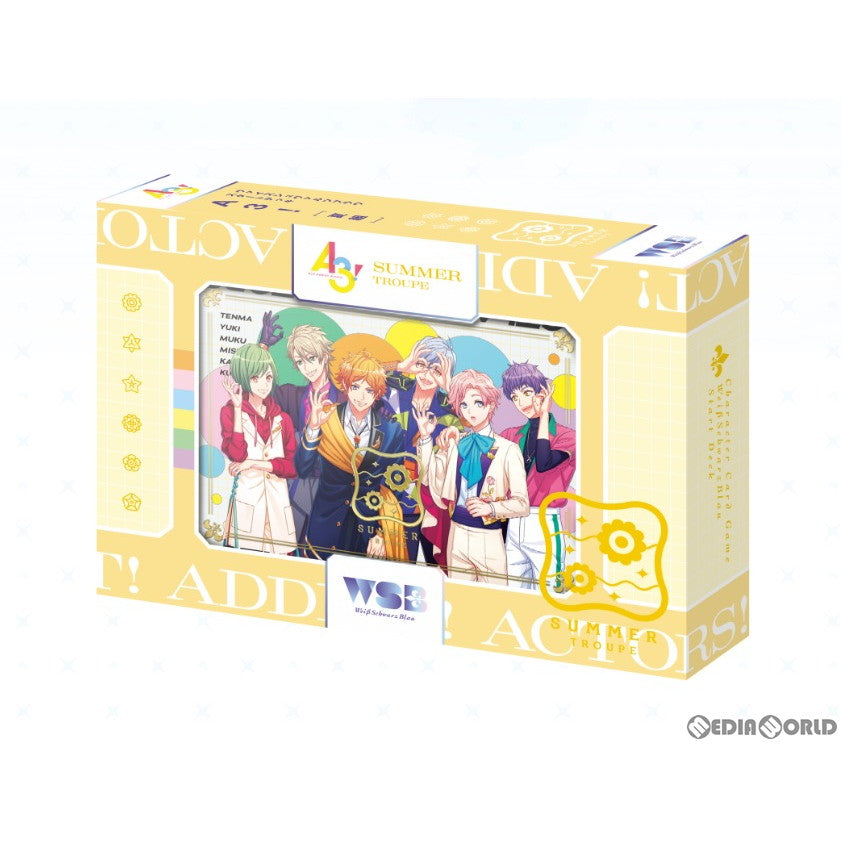 【新品】【お取り寄せ】[TCG] ヴァイスシュヴァルツブラウ スタートデッキ A3! 夏組(20221119)