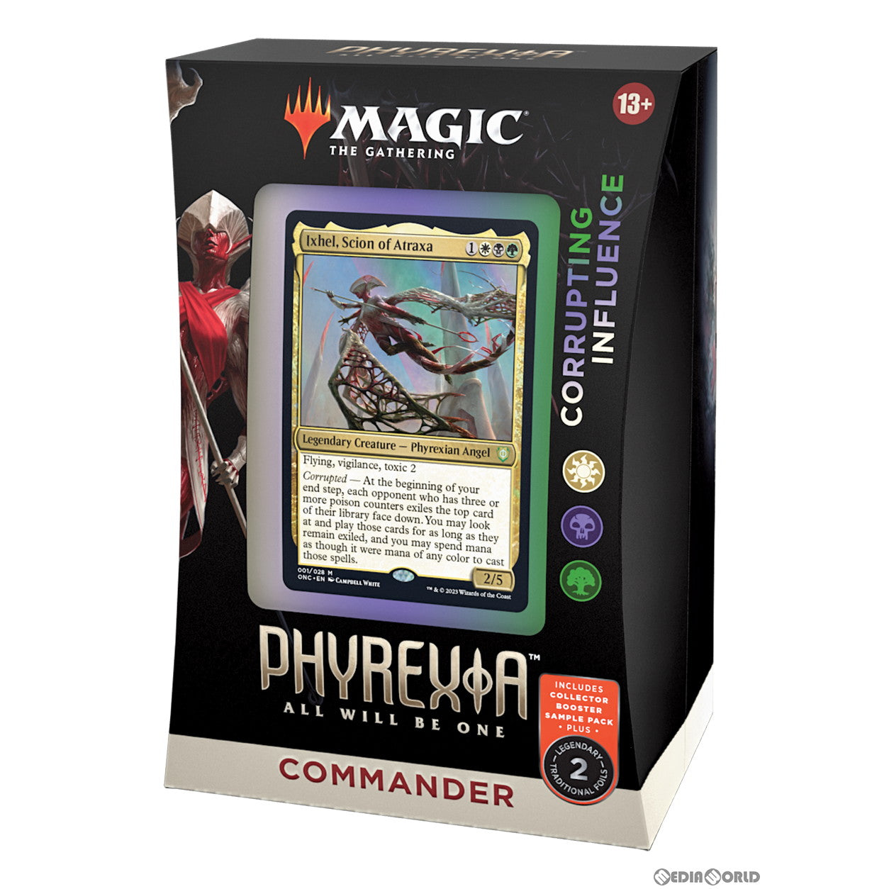 【新品即納】[カートン][TCG] MTG マジック:ザ・ギャザリング ファイレクシア: 完全なる統一(Phyrexia: All Will Be One) 統率者デッキ(英語版) (2種×2個) (20230203)