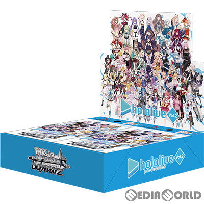 【新品即納】[カートン][TCG] 初回版 ヴァイスシュヴァルツ ブースターパック ホロライブプロダクション Vol.2(18BOX) (20230324)