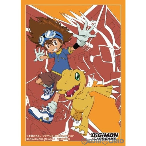 【新品即納】[TCG] デジモンカードゲーム オフィシャルカードスリーブ2023 勇気の戦竜(20230526)