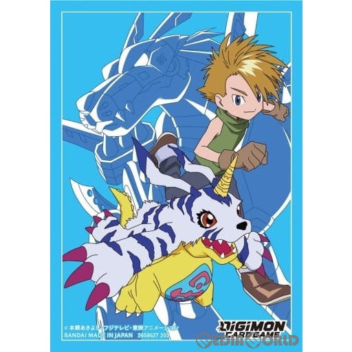 【新品即納】[TCG] デジモンカードゲーム オフィシャルカードスリーブ2023 友情の鋼狼(20230526)