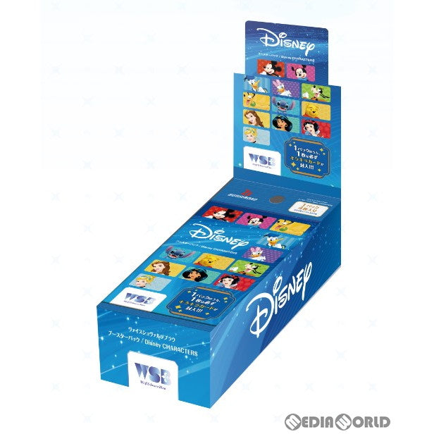 【新品即納】[カートン][TCG] 初回版 ヴァイスシュヴァルツブラウ ブースターパック / Disney CHARACTERS(ディズニーキャラクターズ) (20BOX) (20230609)