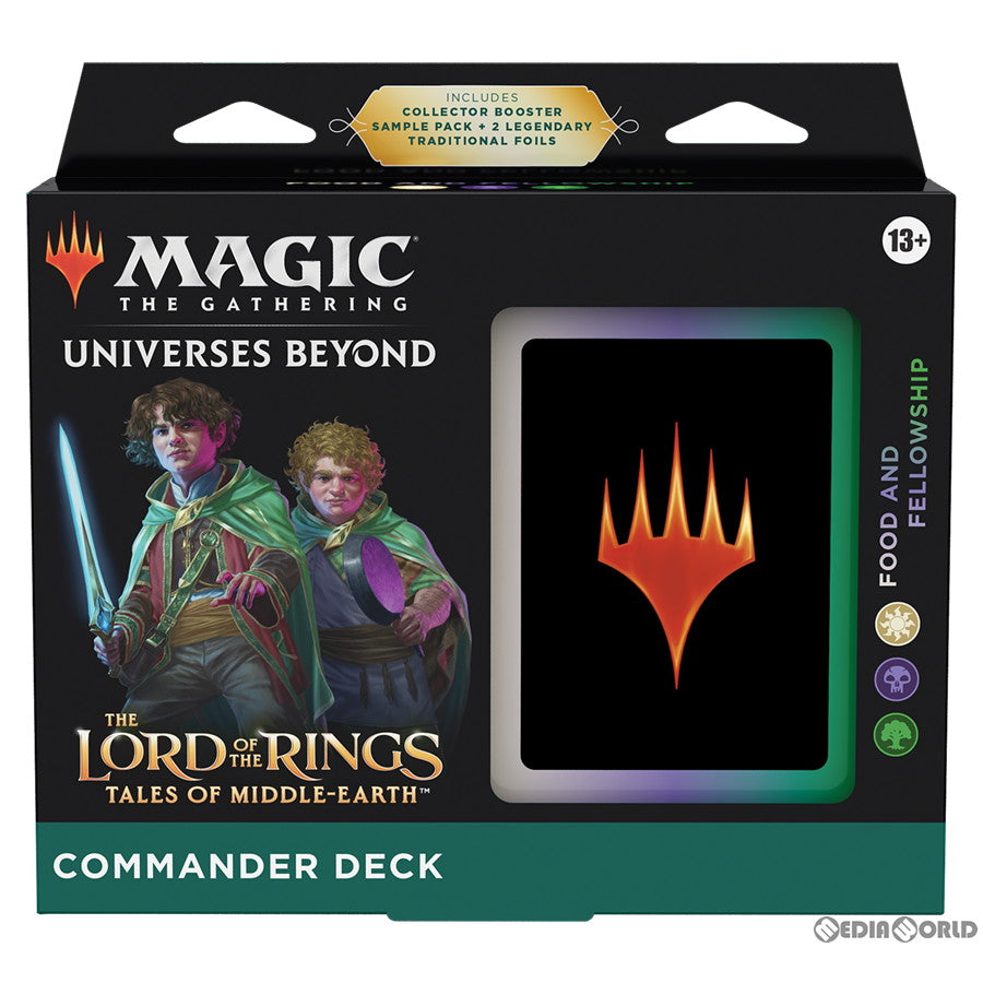 【新品即納】[カートン][TCG] MTG マジック:ザ・ギャザリング ユニバースビヨンド 指輪物語:中つ国の伝承(The Lord of the Rings: Tales of Middle-earth) 統率者デッキ(英語版) (4種×1個) (20230623)