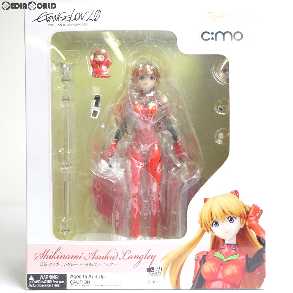 【中古即納】[FIG] C:MO(シーモォ) 式波・アスカ・ラングレー ヱヴァンゲリオン新劇場版 完成品 可動フィギュア アルカディア(20140330)