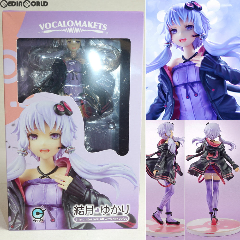 【中古即納】[FIG] 結月ゆかり(ゆづきゆかり) VOCALOMAKETS(ボカロマケッツ) 1/8 完成品 フィギュア PULCHRA(プルクラ) (20140316)