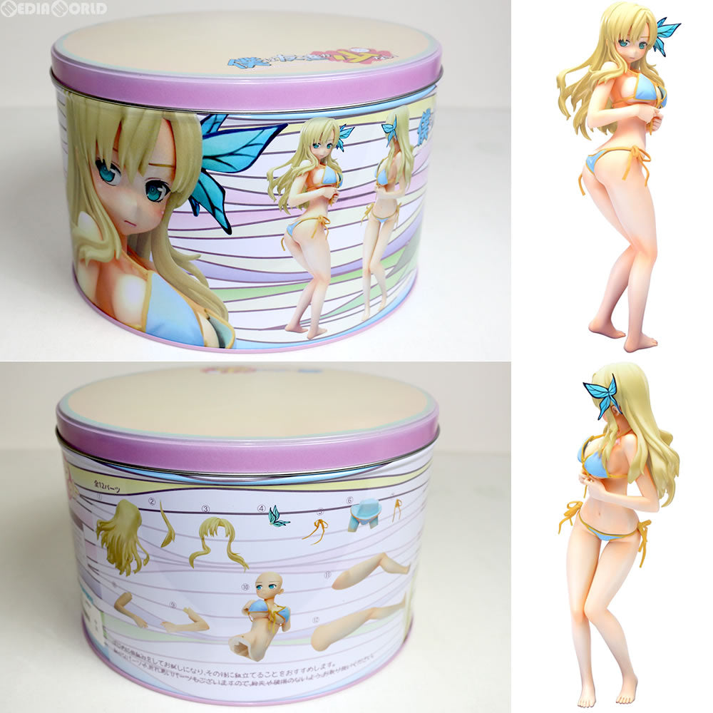 【中古即納】[FIG] レジカラット 柏崎星奈(かしわざきせな) 水着Ver. 僕は友達が少ない 1/7 塗装済み組立キット フィギュア クレイズ(20140204)