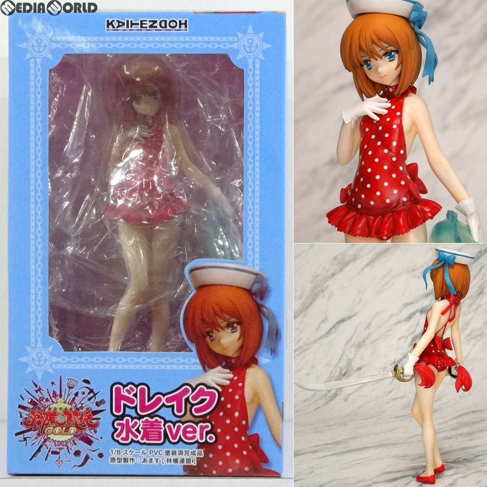 【中古即納】[FIG] ドレイク 水着ver. 英雄*戦姫GOLD 1/8 完成品 フィギュア 回天堂(20140215)