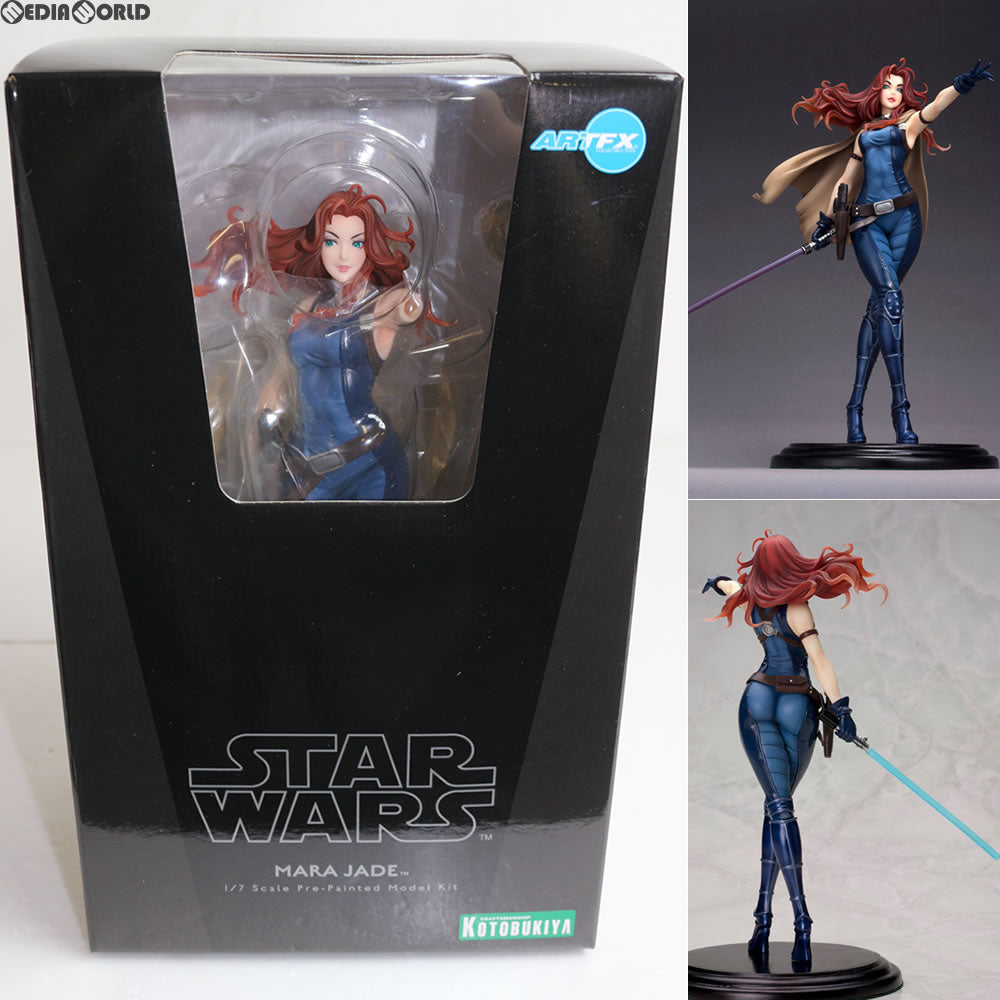 【中古即納】[FIG]ARTFX BISHOUJO マラ・ジェイド STAR WARS(スター・ウォーズ) 1/7 簡易組み立てキット フィギュア(SV96) コトブキヤ(20140424)