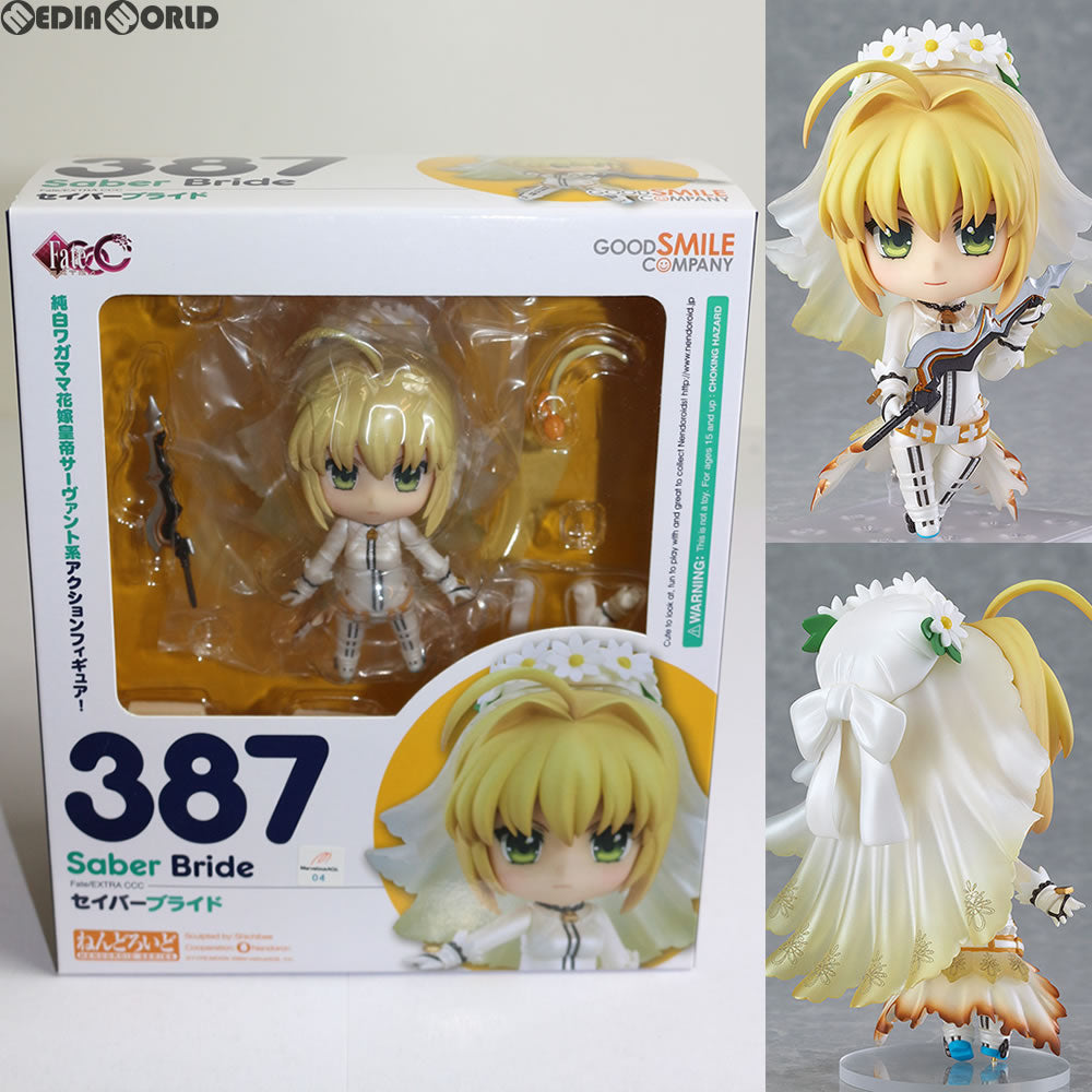 【中古即納】[FIG]ねんどろいど 387 セイバーブライド Fate/EXTRA CCC 完成品 可動フィギュア グッドスマイルカンパニー(20140427)