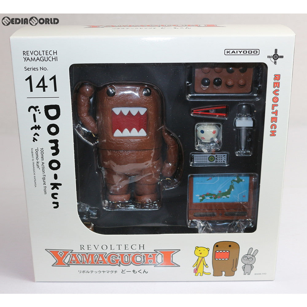 【中古即納】[FIG]リボルテックヤマグチNo.141 どーもくん(DOMO-Kun) NHKキャラクター 完成品 可動フィギュア 海洋堂(20140426)