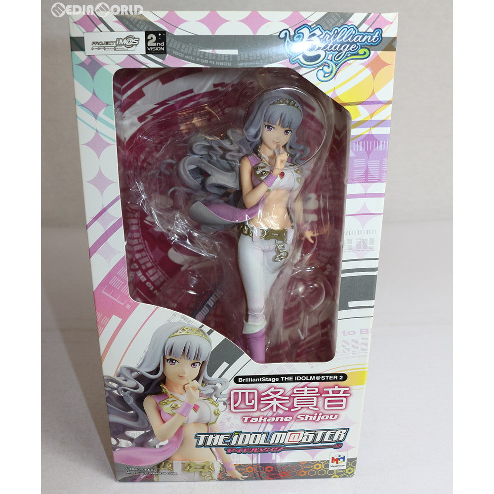 【中古即納】[FIG] ブリリアントステージ 四条貴音(しじょうたかね) アイドルマスター2(THE IDOLM@STER2) 1/7 完成品 フィギュア メガハウス(20140420)