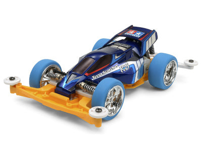 【中古即納】[M4WD] 1/32 テラスコーチャーRS(スーパーIIシャーシ) レーサーミニ四駆シリーズ No.64 プラモデル(18064) タミヤ(20111028)