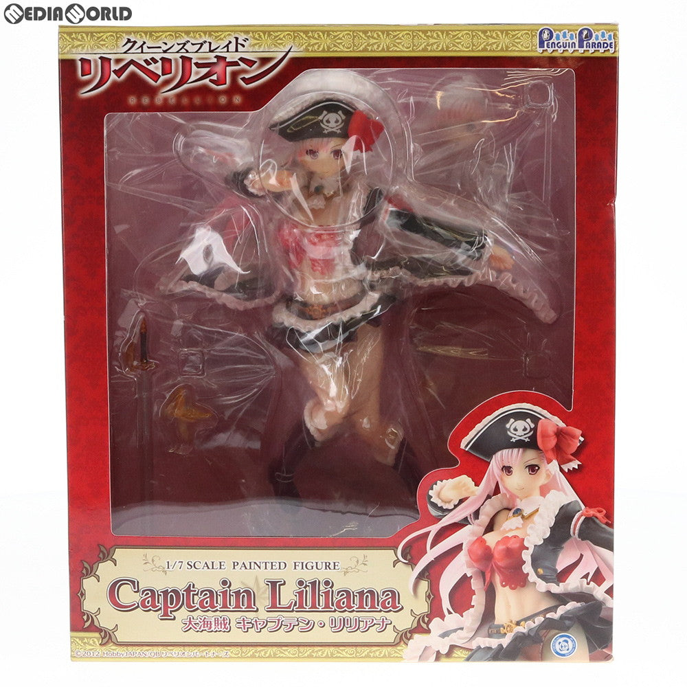 【中古即納】[FIG] 大海賊キャプテン・リリアナ クイーンズブレイド リベリオン 1/7 完成品 フィギュア ペンギンパレード(20140928)