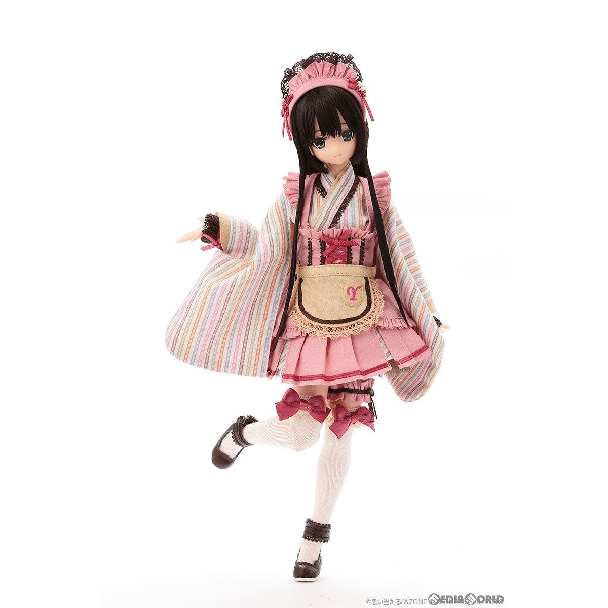 【中古即納】[FIG] サアラズ ア・ラ・モード 〜スイーツ ア・ラ・モード〜 クリームあんみつ/柚葉(ゆずは) (通常販売ver.) 1/6 完成品 ドール(POD022-SCY) アゾン(20131227)