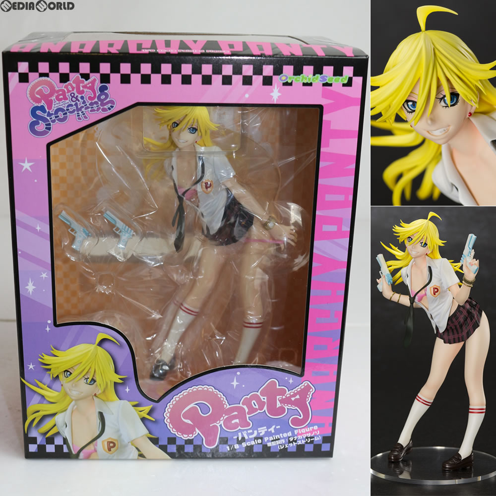 【中古即納】[FIG] パンティ Panty&Stocking with Garterbelt 1/8 フィギュア オーキッドシード(20140522)