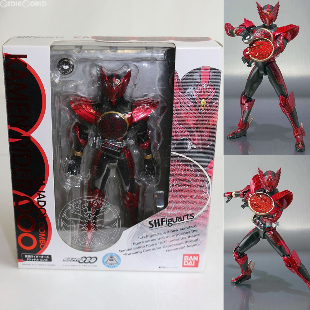 【新品即納】[FIG] S.H.Figuarts(フィギュアーツ) 仮面ライダーオーズ タジャドルコンボ 完成品 可動フィギュア バンダイ(20140419)