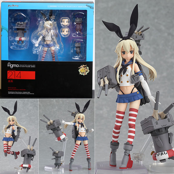 新品即納】[FIG]figma(フィグマ) 214 島風(しまかぜ) 艦隊これくしょん -艦これ- 完成品 可動フィギュア マックスファクトリー