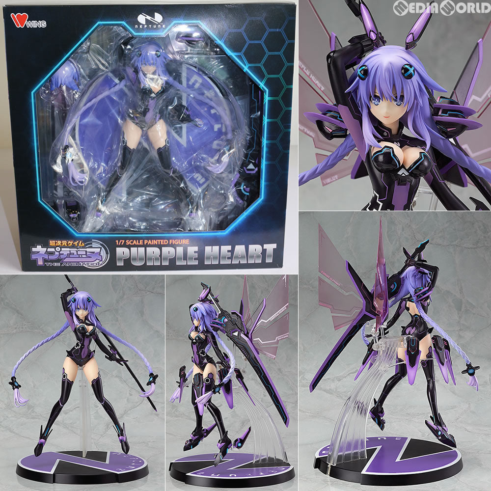 【中古即納】[FIG] パープルハート 超次元ゲイム ネプテューヌ 1/7 完成品 フィギュア WING(ウイング) (20140713)