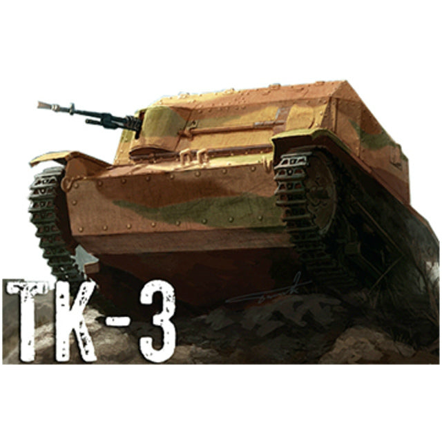 【新品即納】[PTM] PF72005 1/72 ポ・TK-3小型戦車マシンガン搭載型 プラモデル FTF(20140714)