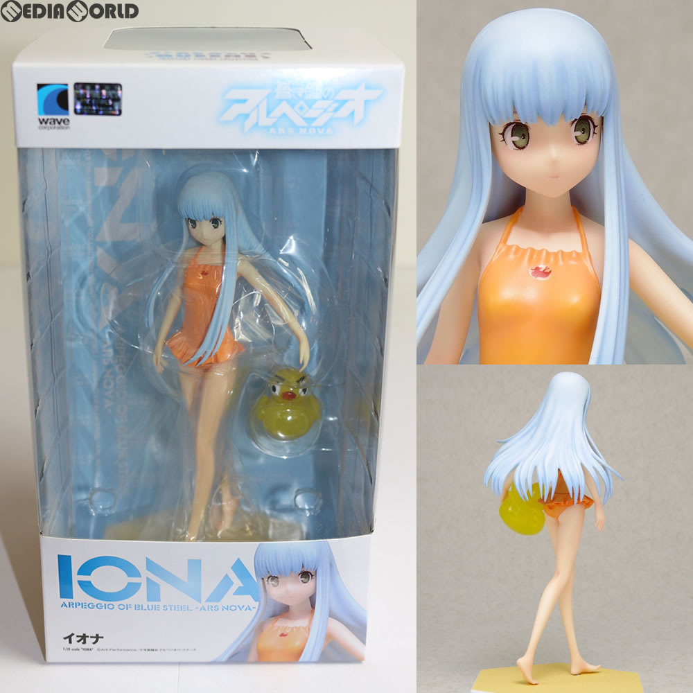 【中古即納】[FIG] BEACH QUEENS(ビーチクイーンズ) イオナ 蒼き鋼のアルペジオ -アルス・ノヴァ- 1/10 完成品 フィギュア ウェーブ(WAVE) (20140926)