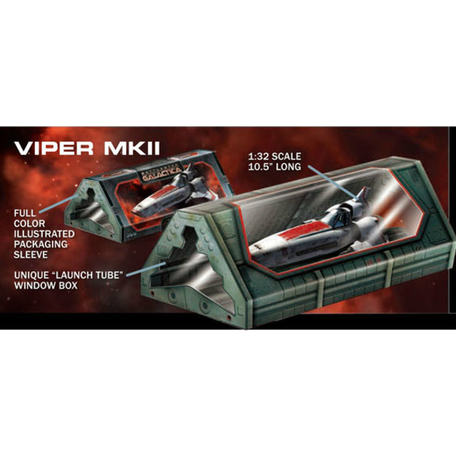 【新品即納】[PTM] MOE2912 バトルスター・ギャラクティカ 1/32 コロニアル バイパーMkII塗装済み完成品 メビウスモデル(20140327)