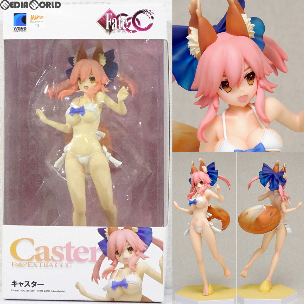 【中古即納】[FIG] BEACH QUEENS(ビーチクイーンズ) キャスター フェイト/エクストラCCC 1/10 完成品 フィギュア ウェーブ(WAVE) (20140926)