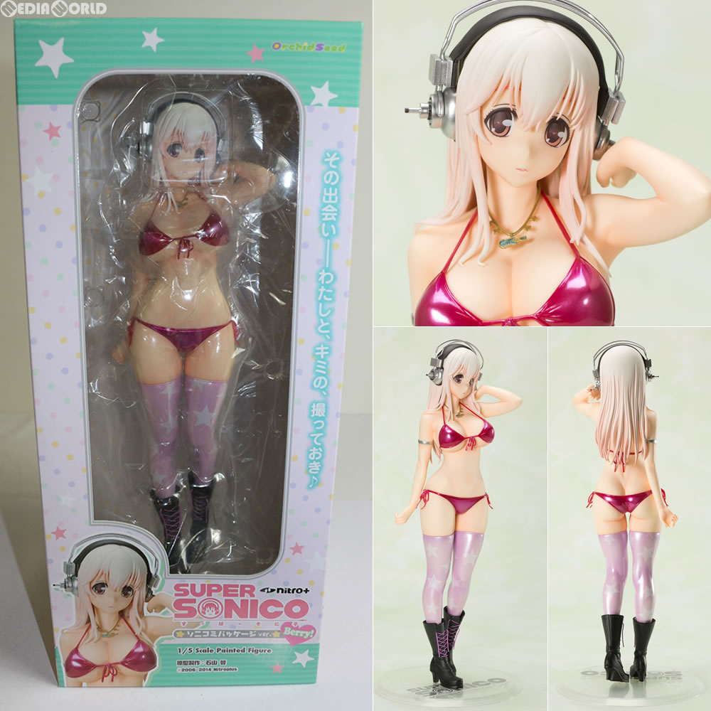 【新品即納】[FIG] すーぱーそに子 ソニコミパッケージver. -Berry!- フィギュア オーキッドシード(20140627)