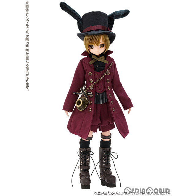 【中古即納】[FIG] えっくす☆きゅーとふぁみりー Alice'sTeaParty「3月のお茶会」-僕らのお茶会へようこそ-帽子屋/あおと 1/6 完成品 ドール(POD016-ABA) アゾン(20140227)