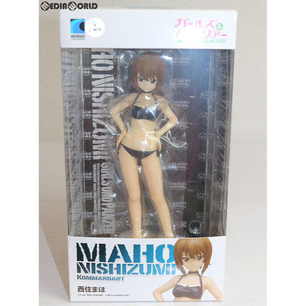 【中古即納】[FIG] BEACH QUEENS(ビーチクイーンズ) 西住まほ(にしずみまほ) ガールズ&パンツァー 1/10 完成品 フィギュア ウェーブ(WAVE) (20141031)