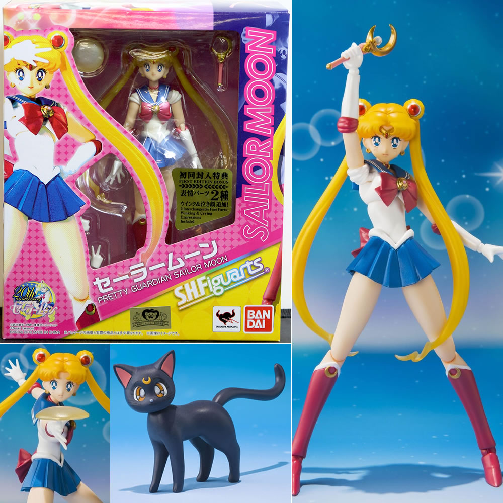 【中古即納】[FIG] S.H.Figuarts(フィギュアーツ) セーラームーン 完成品 バンダイ(20140614)