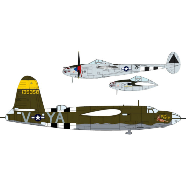 【新品即納】[PTM] 02091 1/72 P-38J&B-26B/Cオーバーロード作戦 ハセガワ(20140430)