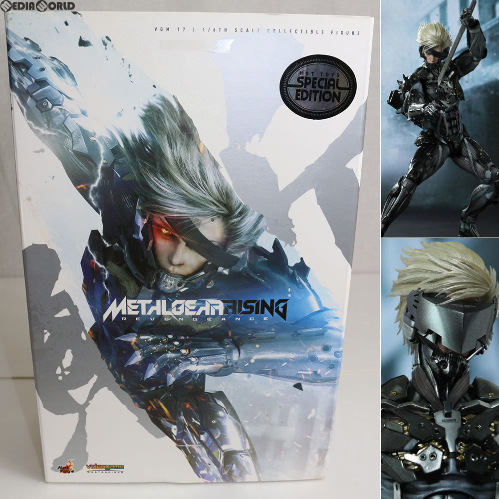 【中古即納】[FIG] ビデオゲーム・マスターピース 雷電 メタルギア ライジング リベンジェンス 1/6スケールフィギュア ホットトイズ(20150801)
