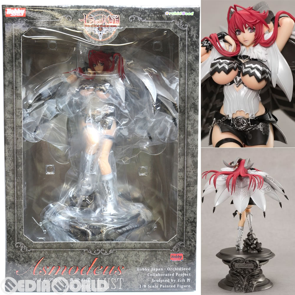 【中古即納】[FIG] アスモデウス〜色欲の像 白銀ノ衣版 七つの大罪 フィギュア オーキッドシード(20140920)