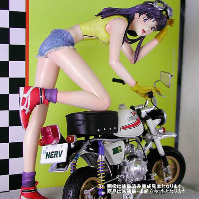 【中古即納】[FIG] (再販) バイクミサト 新世紀エヴァンゲリオン 1/6 レジンキャスト製未塗装組立キット フィギュア アミエ・グラン(20140531)