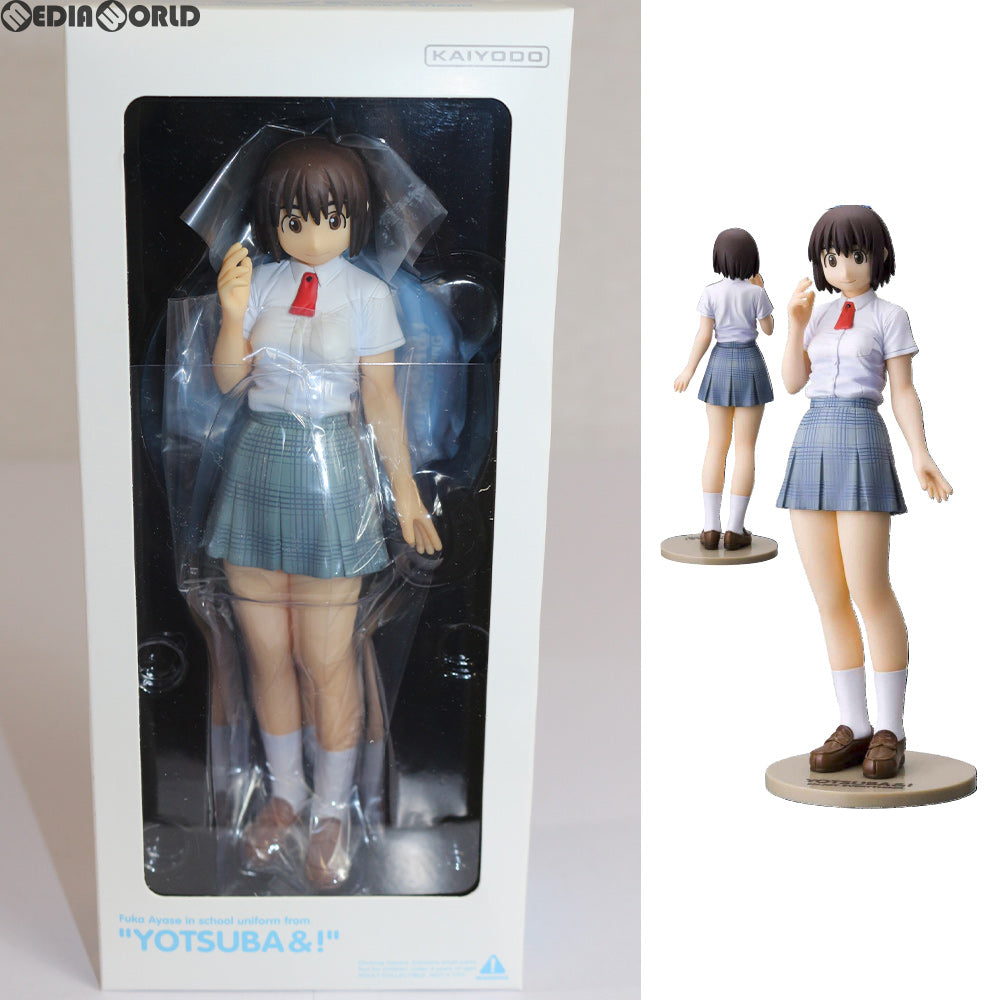 【新品即納】[FIG] よつば立体化作戦! 復刻版 PVC綾瀬風香(制服版) よつばと! 完成品 フィギュア(YR004) (20140625)
