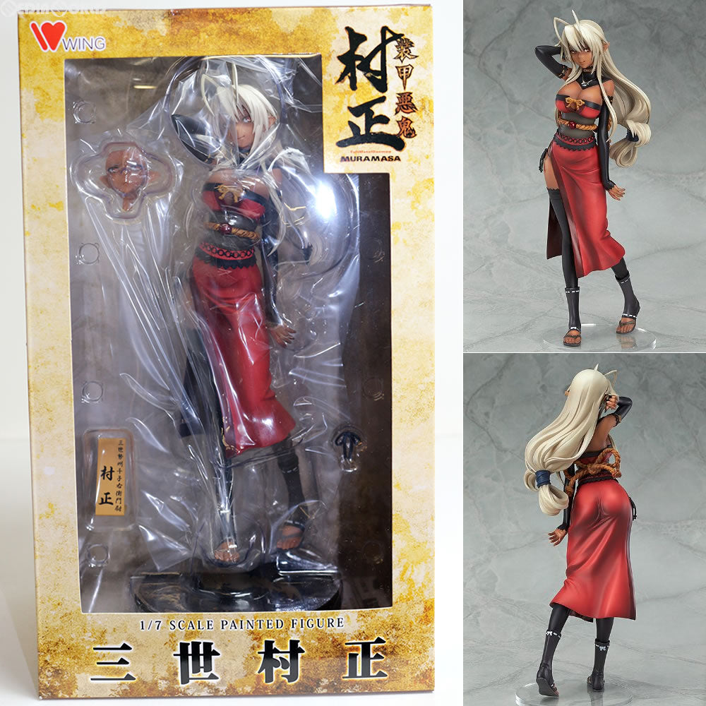 【中古即納】[箱難あり][FIG] 三世村正(さんせいむらまさ) 装甲悪鬼村正 1/7 完成品 フィギュア WING(ウイング) (20160918)