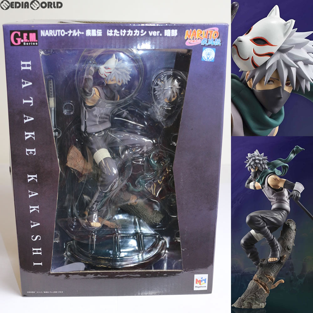 【新品即納】[FIG]G.E.M.シリーズ はたけカカシ ver.暗部(アンブ) NARUTO-ナルト- 疾風伝 完成品 フィギュア メガハウス(20140913)