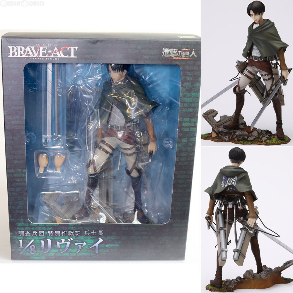 【新品即納】[FIG] BRAVE-ACT リヴァイ(再販) 進撃の巨人 フィギュア 千値練(20140706)