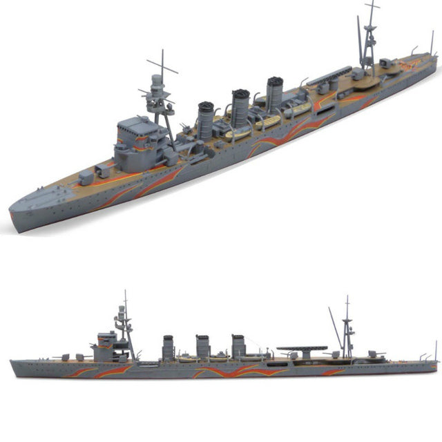 【新品即納】[PTM] 蒼き鋼のアルペジオ-アルス・ノヴァ-No.9 霧の艦隊 軽巡洋艦ナガラ プラモデル アオシマ(20140823)