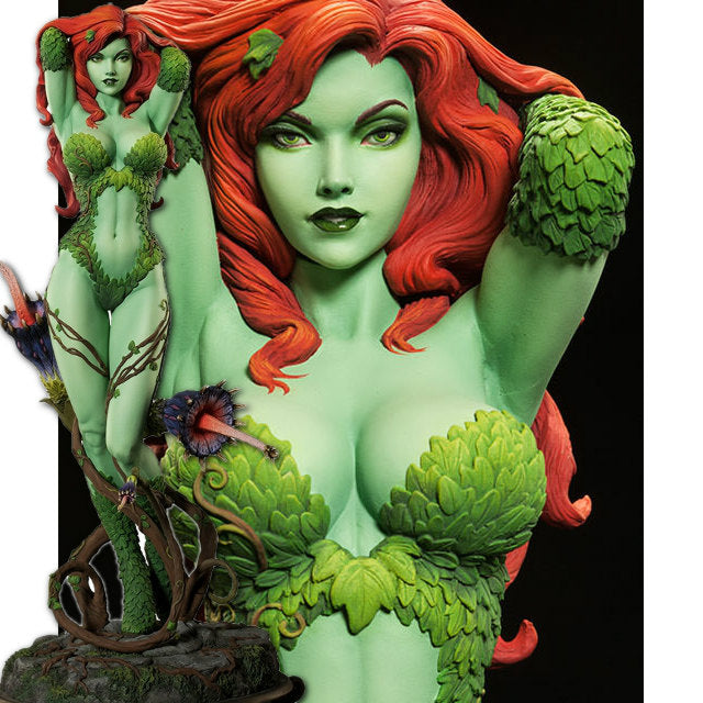 【新品即納】[FIG] プレミアム・フォーマット・フィギュア グリーン・ウィズ・エンヴィー ポイズン・アイヴィー(ポイズン・アイビー) 1/4 完成品 フィギュア サイドショウ(20150304)