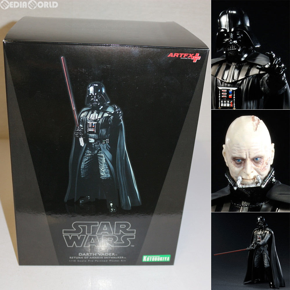 【新品即納】[FIG](再販)ARTFX+ ダース・ベイダー リターン オブ アナキン・スカイウォーカー STAR WARS(スター・ウォーズ) 1/10 簡易組立キット フィギュア(SW133) コトブキヤ(20140730)