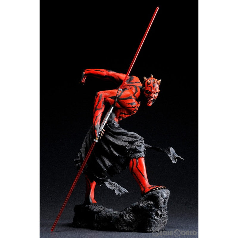 【新品即納】[FIG]ARTFX ダース・モール ライトアップ版 STAR WARS(スター・ウォーズ) 1/7 簡易組立キット フィギュア(SW60) コトブキヤ(20141113)